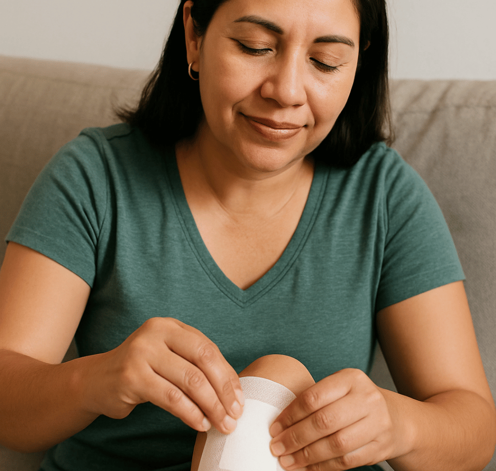 DME Texas – patient dressing wound